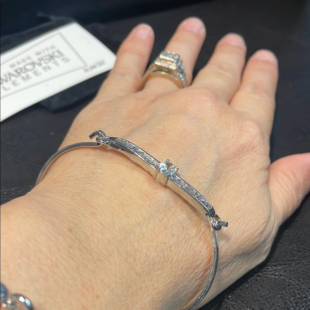 Swarovski Elements Silver Bracelet - image 2
